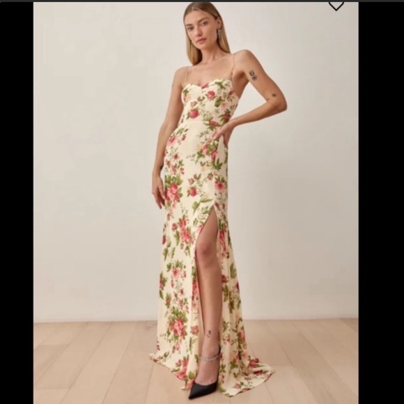 Reformation Melita dress Jardin - Picture 5 of 12